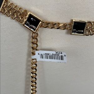 St. John Accessories - new St.John gold plated and black enameled belt St. John Accessories - new St.John gold plated and black enameled belt